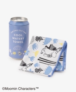 クールウォータリー缶入りタオル/Moomin×Afternoon Tea