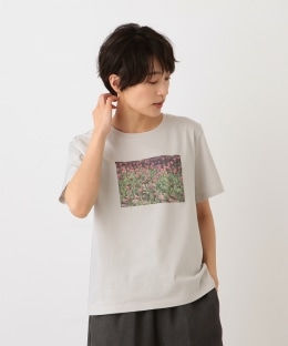 フォトプリントTシャツ/フラワー/神ノ川智早