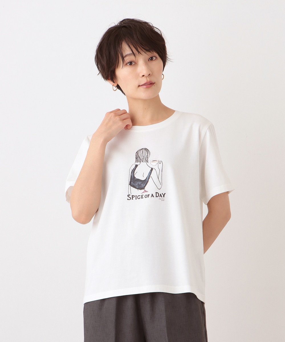Tシャツ・カットソー Tシャツ/ガール/itabamoe