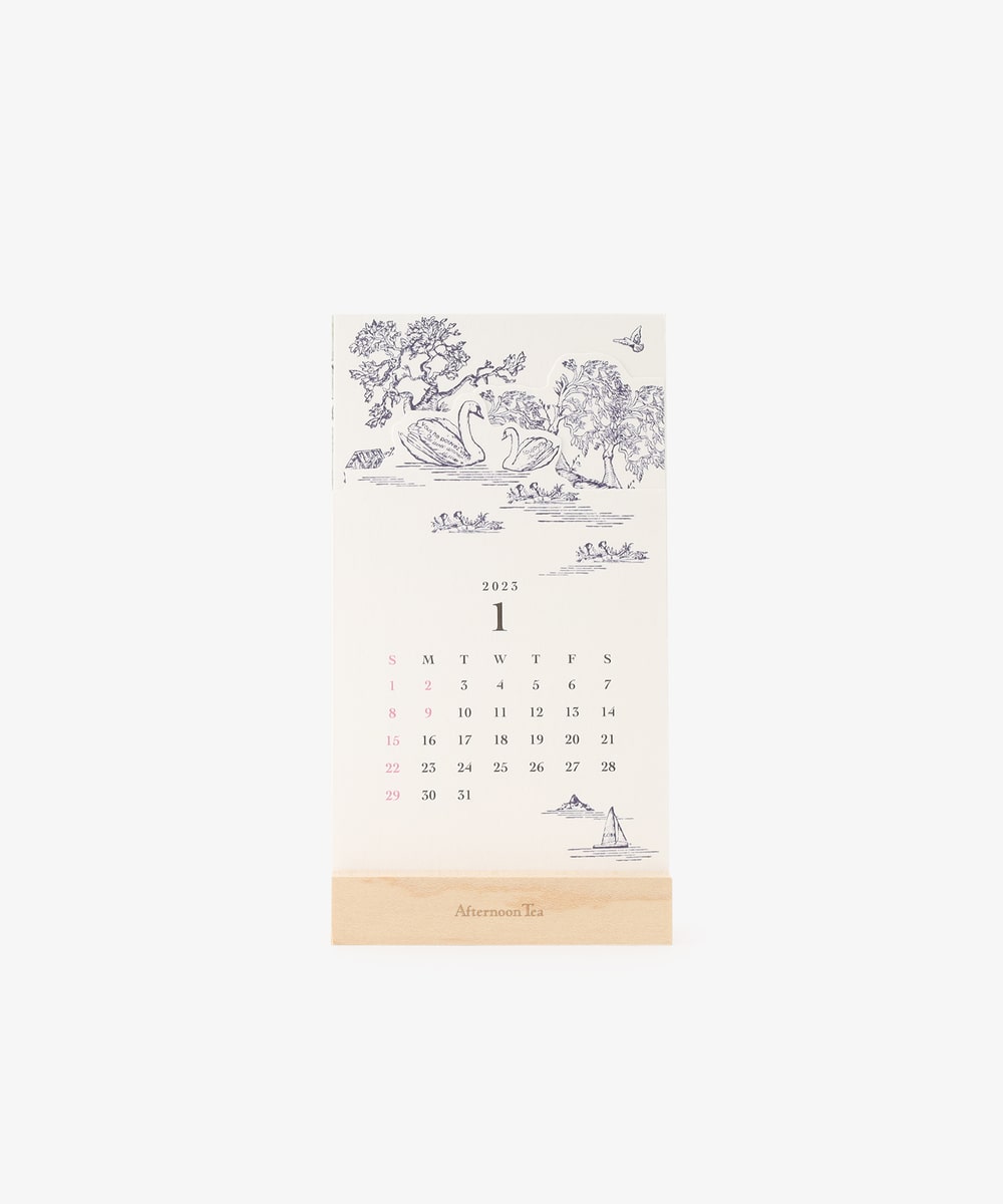 カレンダー 台付きカレンダー/gobe