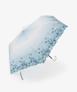 フローラル晴雨兼用折りたたみ傘 日傘