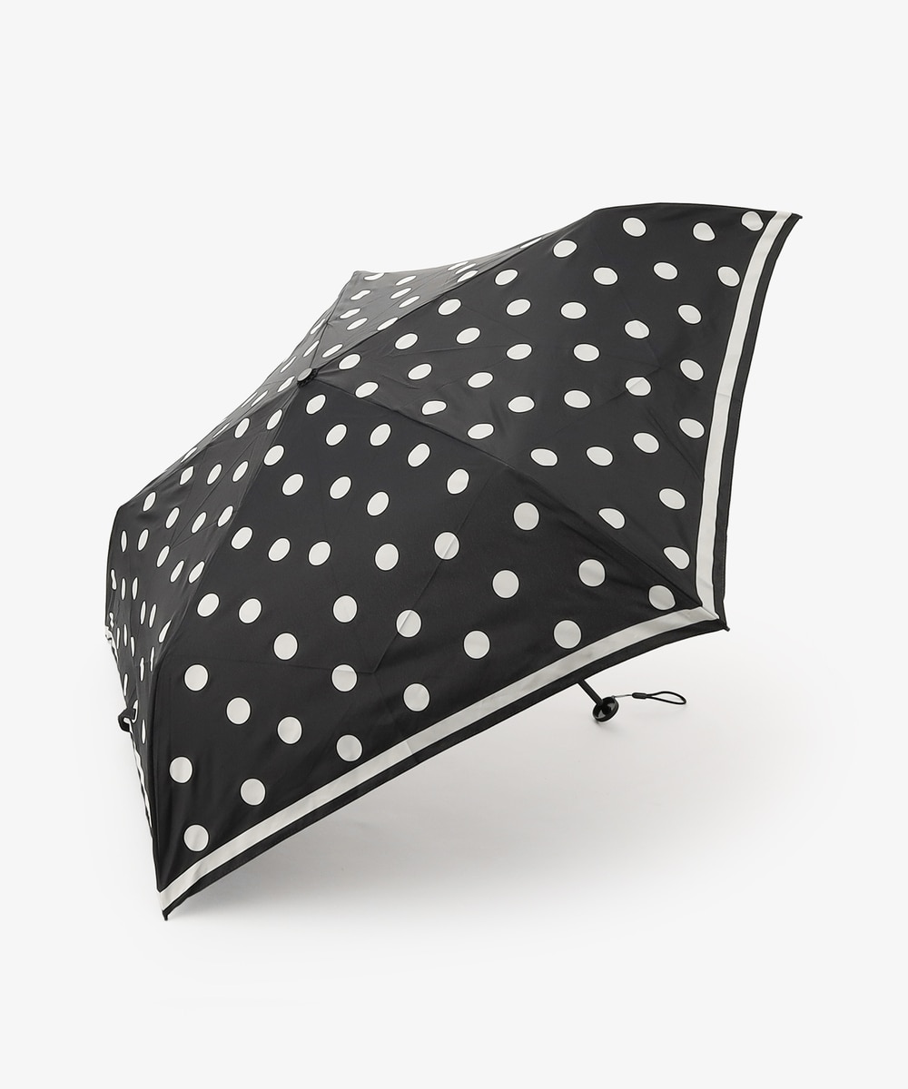 雨傘 RE:PET UMBRELLA/ドット柄折りたたみ傘 雨傘