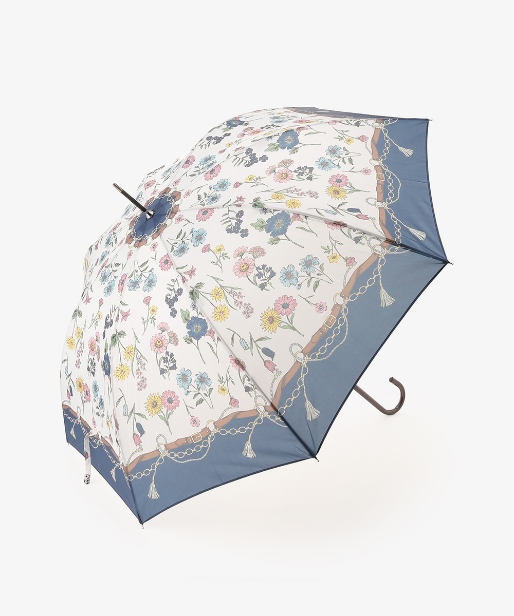 雨傘 スカーフ柄長傘 雨傘