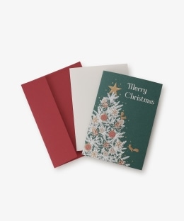 クリスマスカード/クリスマスツリー