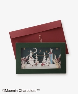 ムーミンクリスマスカード/ハーバリウム