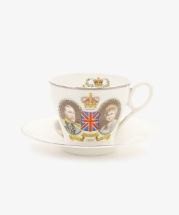 英国ロイヤルファミリー 1935年 キング・ジョージ5世 即位25周年記念カップ&ソーサー/シェリー