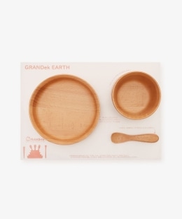 GRANDek EARTH/木の食器セット