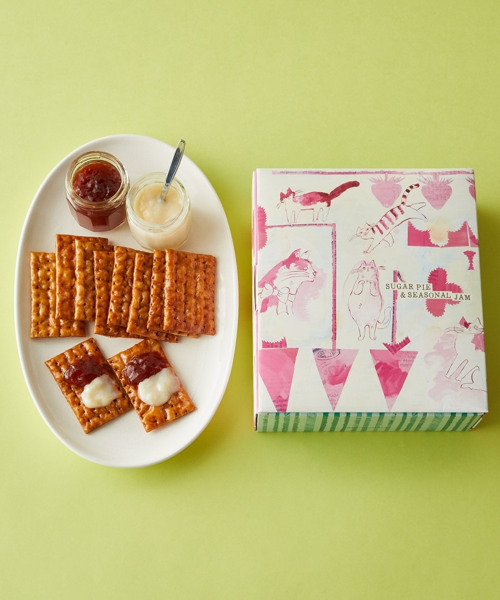 お菓子・食品 シュガーパイと2種のジャム　ミルク&苺のティージャム/Afternoon Tea TEAROOM/TORANEKO BONBON
