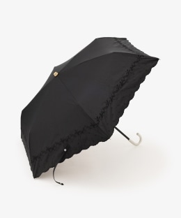 ヘムフラワー晴雨兼用折りたたみ傘 日傘