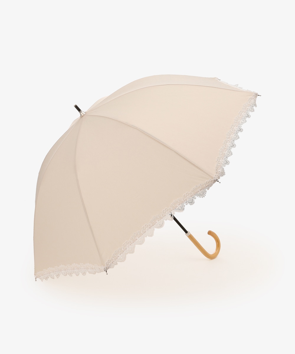 日傘（折りたたみ・長傘・晴雨兼用） レース晴雨兼用長傘 日傘