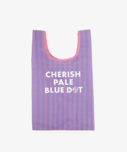 CHERISH PALE BLUE DOT/コンパクトバッグS