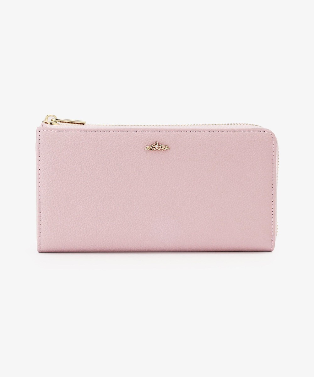 財布・コインケース・キーケース フラワーチャーム付き本革長財布/Afternoon Tea PREMIUM