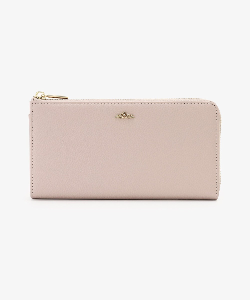 財布・コインケース・キーケース フラワーチャーム付き本革長財布/Afternoon Tea PREMIUM