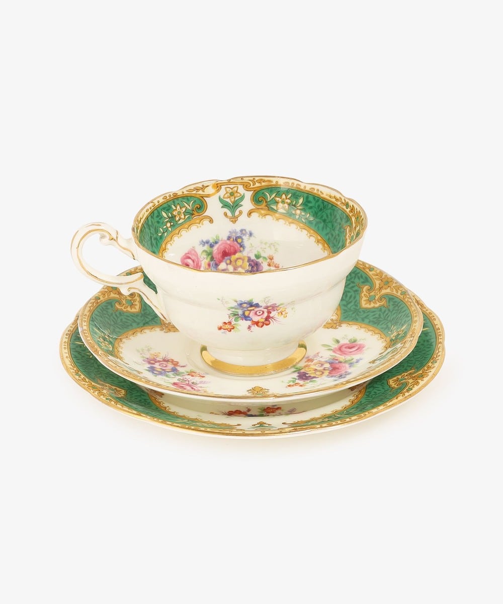 お値下げ✾アンティークキャビネットトリオカップ＆ソーサー✾ニューチェルシー お値下げ✾アンティークキャビネットトリオカップ＆ソーサー