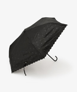 ドットプリント晴雨兼用折りたたみ傘 日傘