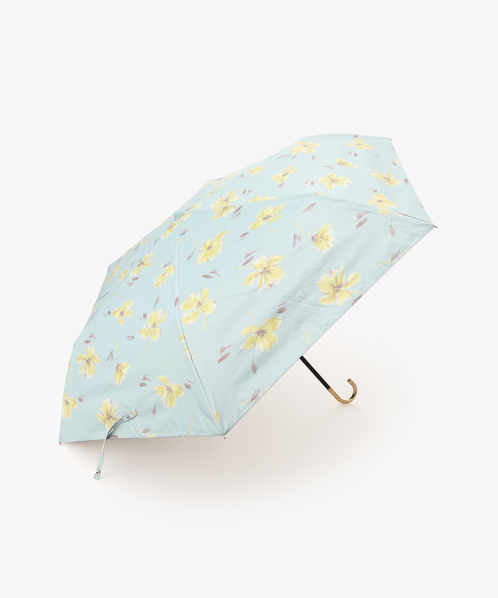 日傘（折りたたみ・長傘・晴雨兼用） ウォーターフルール晴雨兼用折りたたみ傘 日傘