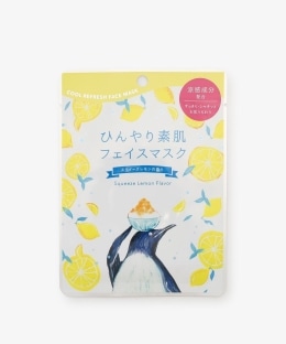 ひんやり素肌フェイスマスク/ペンギン