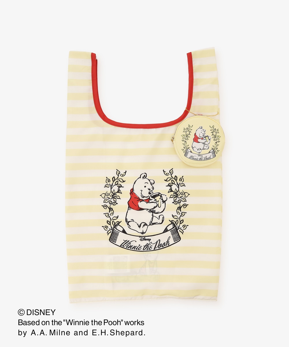 エコバッグ・保冷バッグ ポーチ付きショッピングバッグM/ディズニーコレクション・Winnie the Pooh