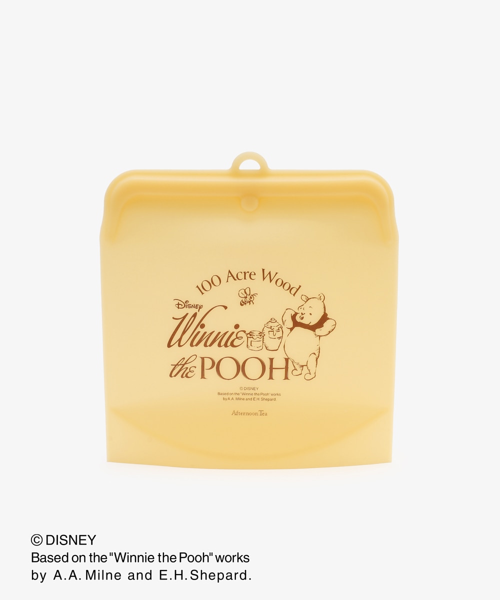 タッパー・保存容器・冷水筒 シリコーンバッグ/ディズニーコレクション・Winnie the Pooh