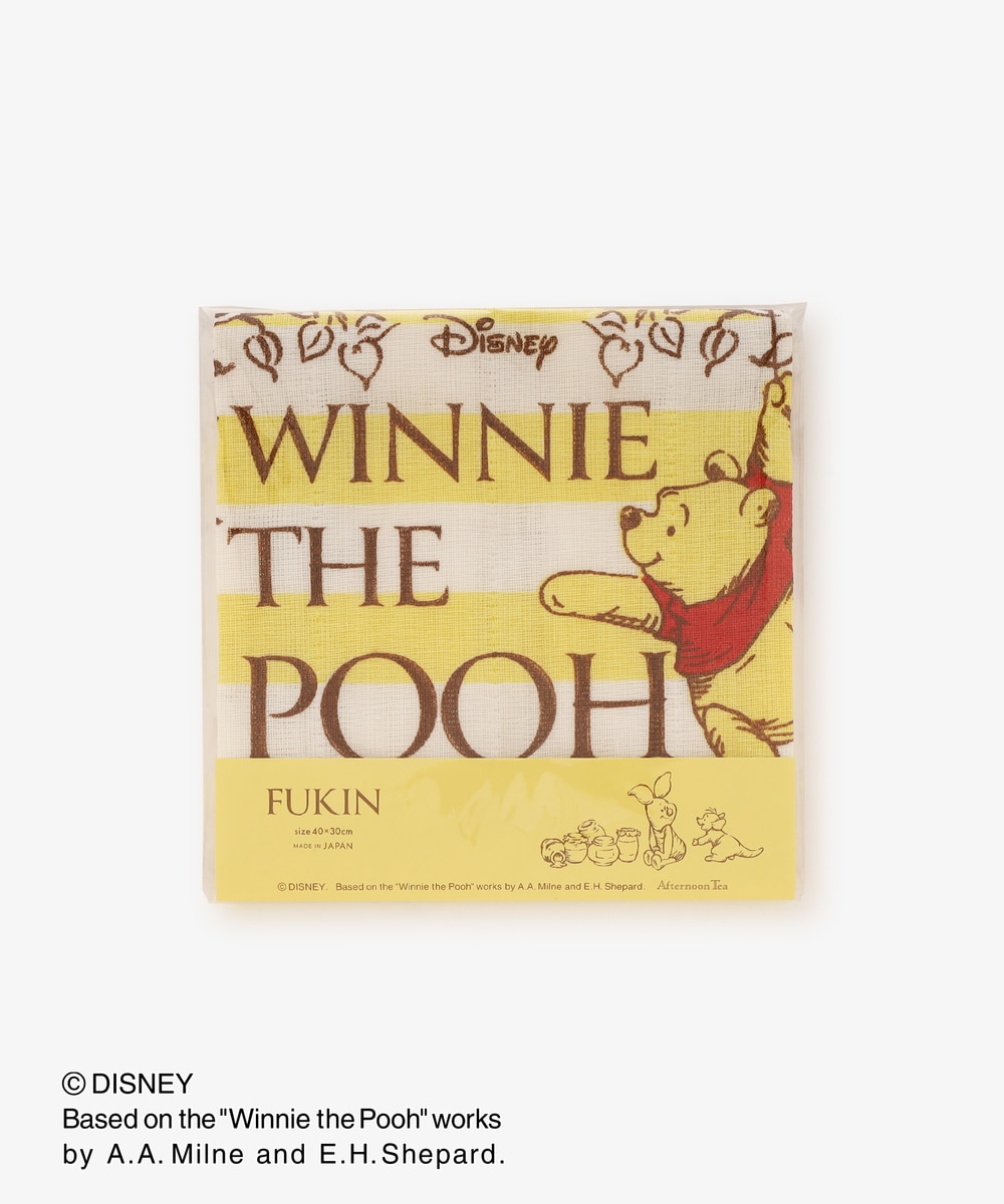 ふきん・スポンジ・ミトン かやふきん/ディズニーコレクション・Winnie the Pooh