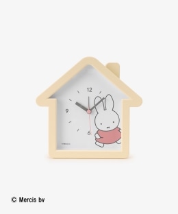 ハウス型クロック（掛け置き時計）/miffy