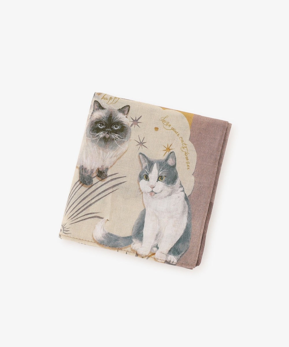 アフタヌーンティー　Cat's NapTimeネコ刺繍カーディガン