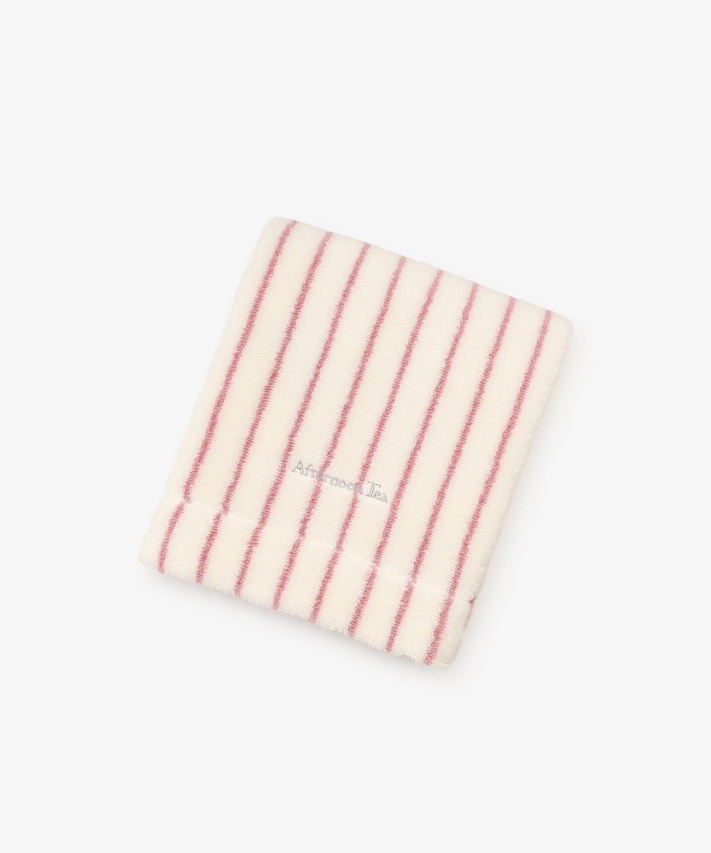 フェイスタオル・バスタオル ストライププレミアムクリーミーフェイスタオル/Afternoon Tea PREMIUM