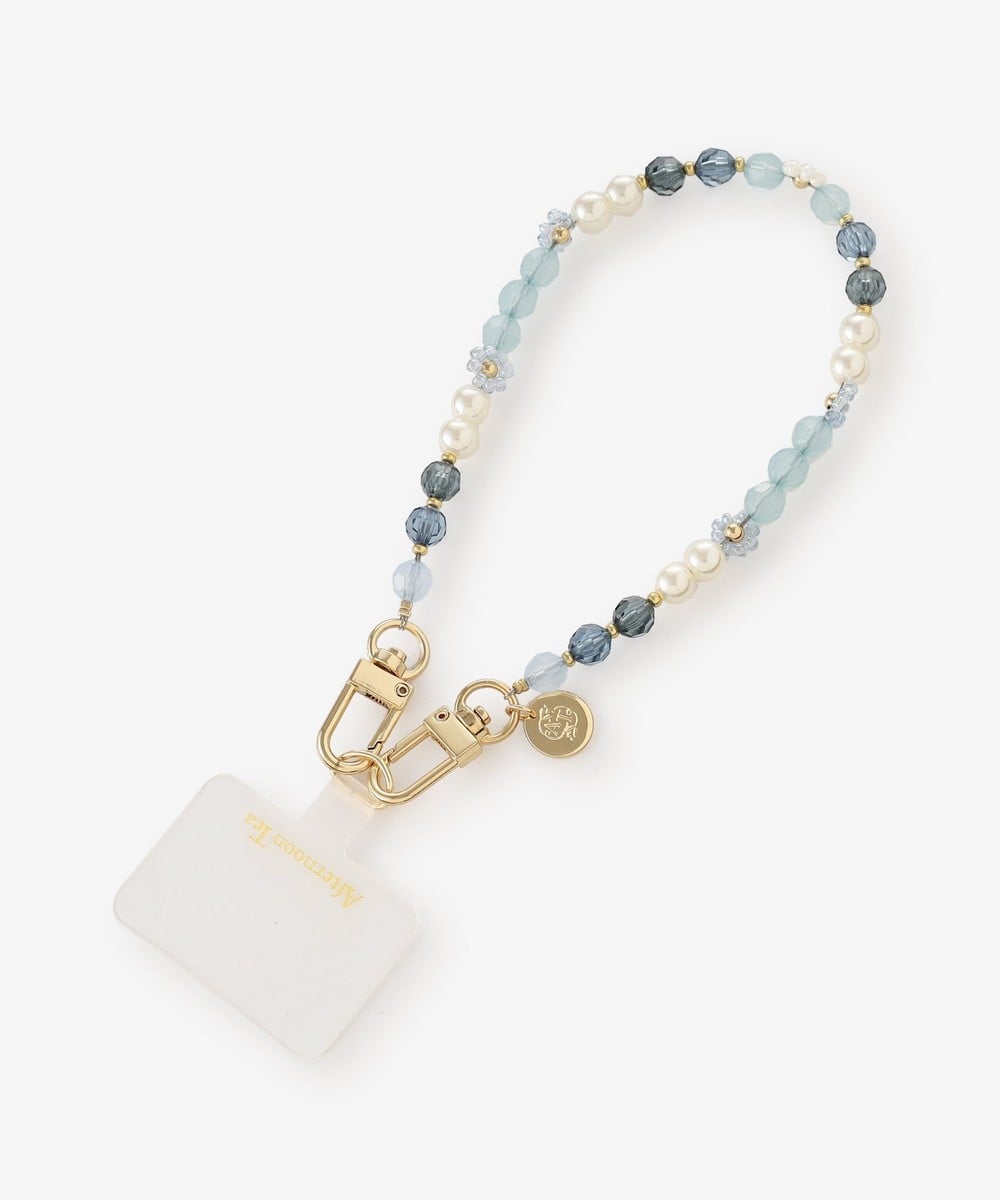 スマホケース・アクセサリー ビーズスマホハンドストラップ