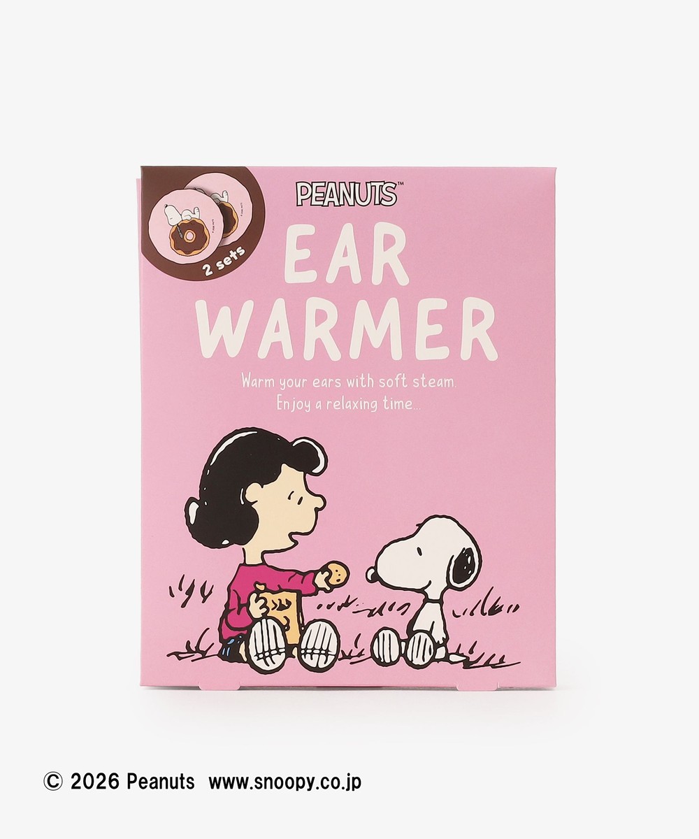 フェイスケア・ヘアケア・ボディケア イヤーウォーマー 2セット/PEANUTS