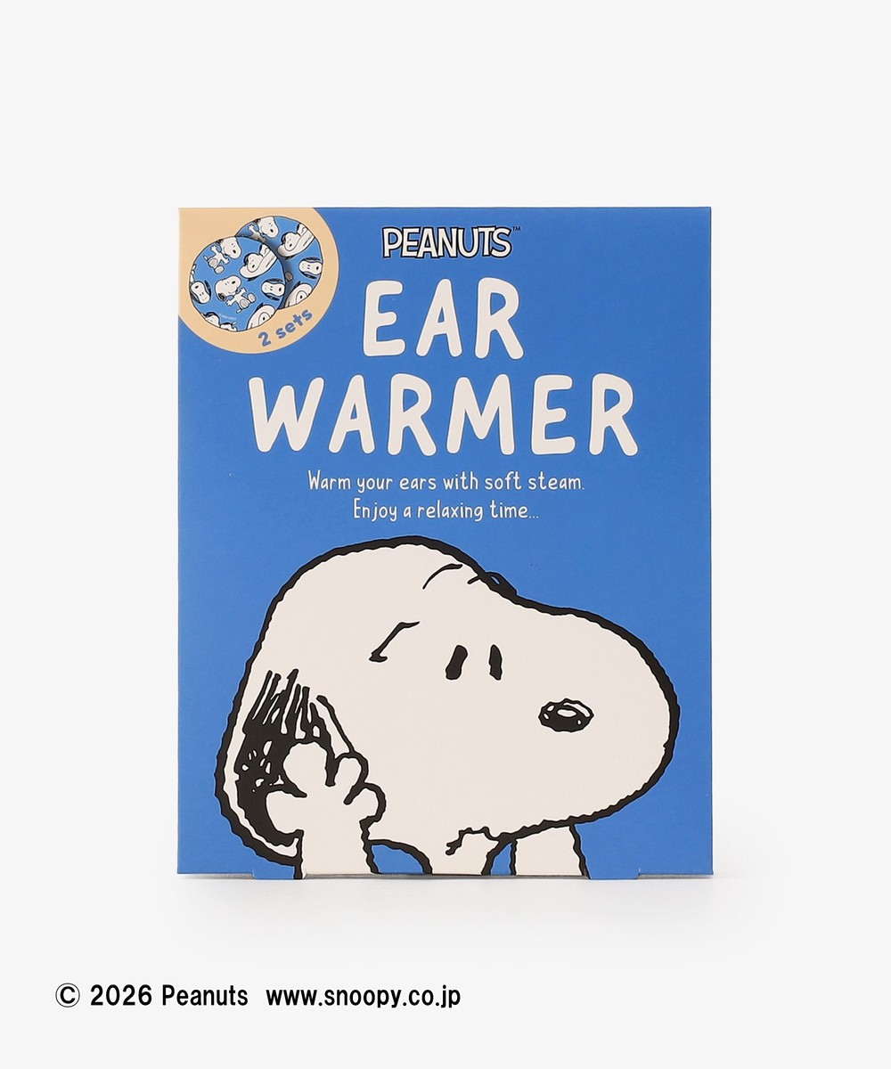 フェイスケア・ヘアケア・ボディケア イヤーウォーマー 2セット/PEANUTS