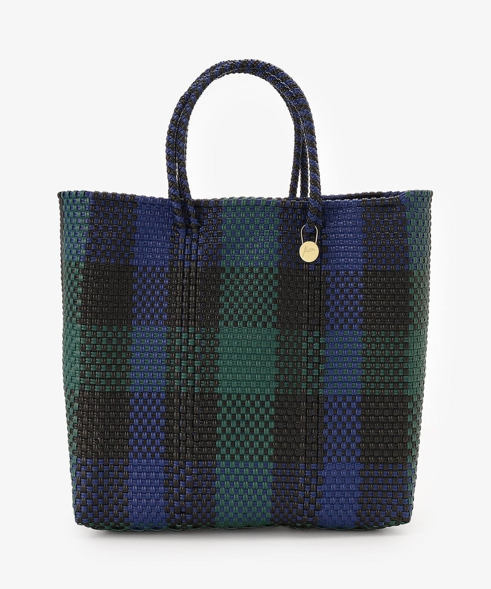 トートバッグ メルカドバッグS/3COLORS CHECK/Letra