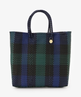 メルカドバッグS/3COLORS CHECK/Letra