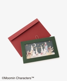 ムーミンクリスマスカード/ハーバリウム