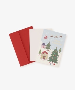 クリスマスカード/サンタクロース