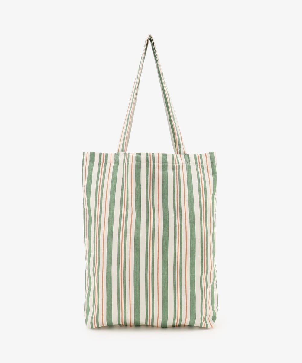 オンラインストア限定】ストライプトートバッグM | アフタヌーン