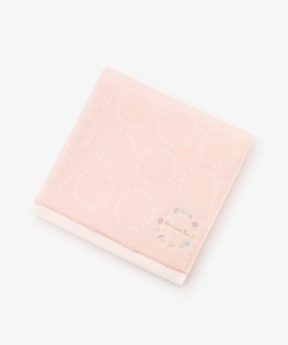 小花刺繍バスタオル