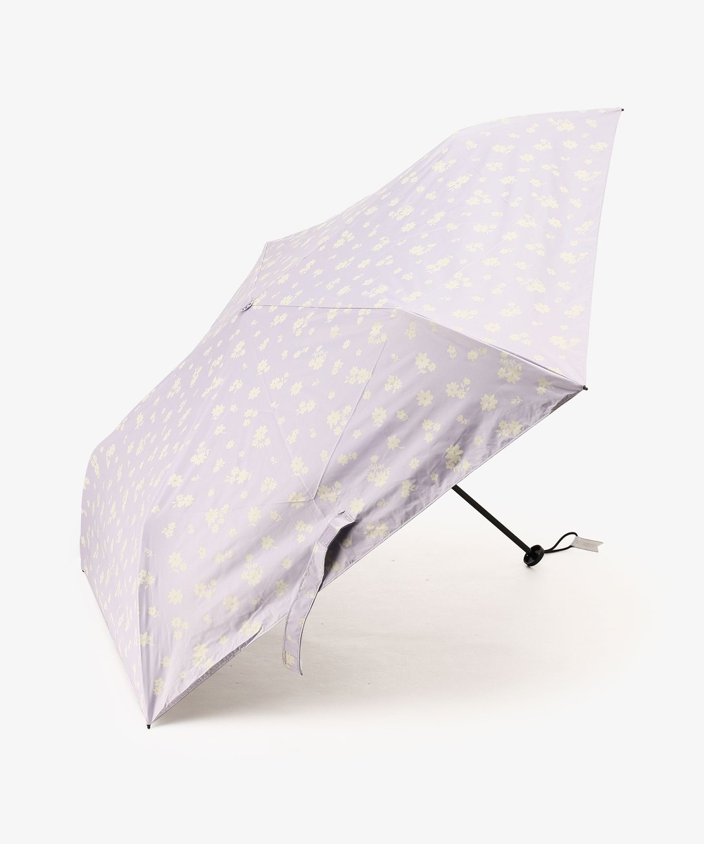 日傘（折りたたみ・長傘・晴雨兼用） フラワー軽量晴雨兼用折りたたみ傘 日傘