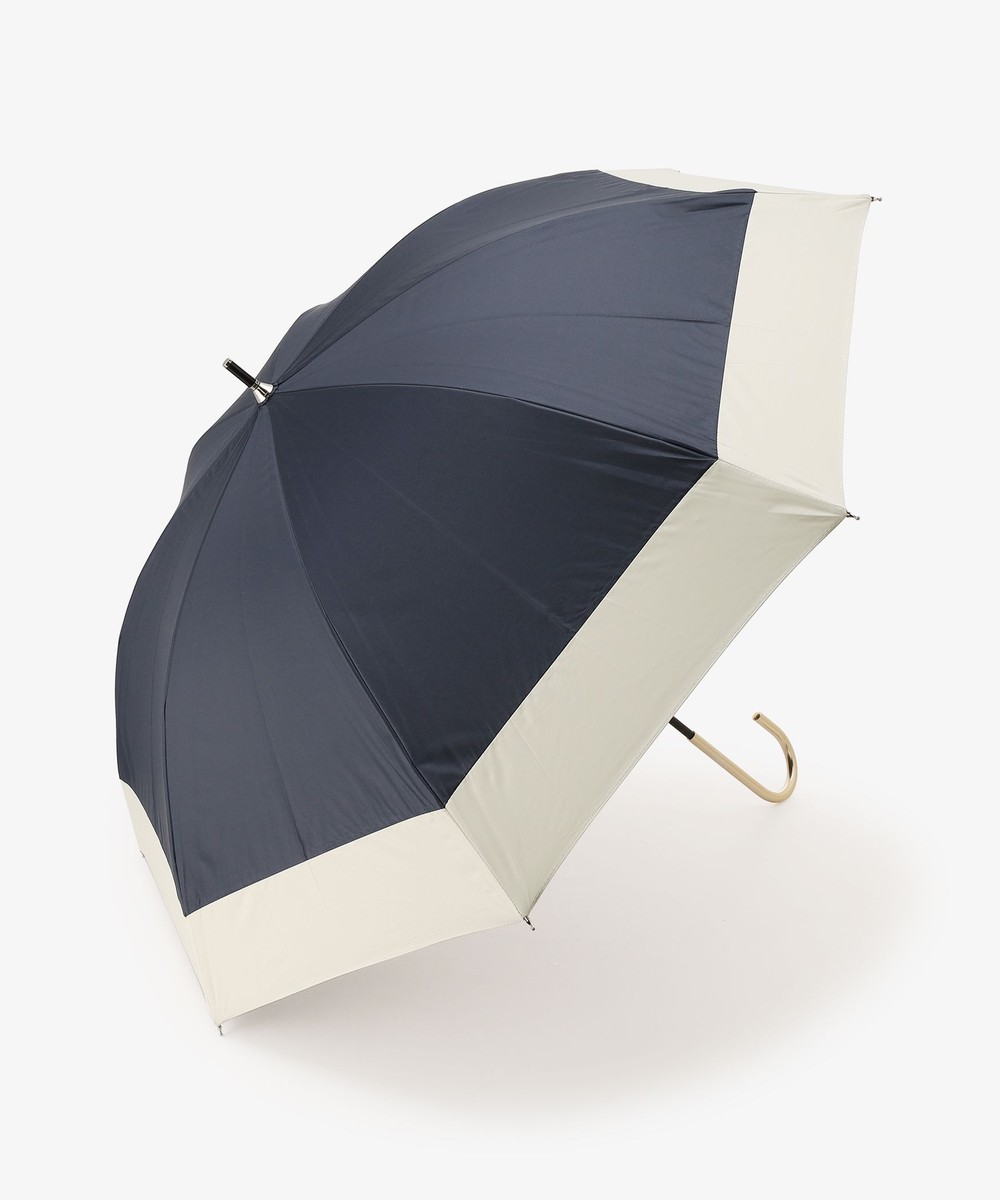 日傘（折りたたみ・長傘・晴雨兼用） PUバイカラー晴雨兼用長傘 日傘