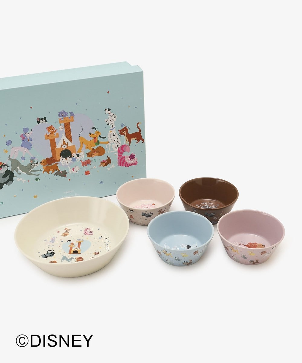 茶椀・ボウル ボウル5個セット/Disney CATS＆DOGS COLLECTION