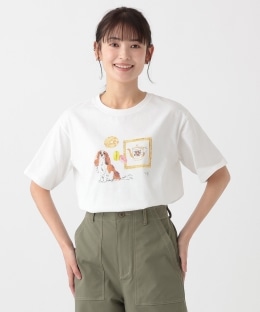 Tシャツ/モチーフ/miyo tsuchiya