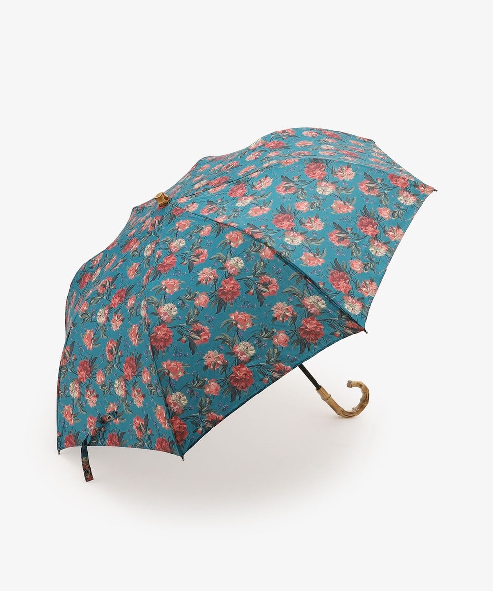 日傘（折りたたみ・長傘・晴雨兼用） 晴雨兼用折りたたみ傘 日傘/リバティプリント