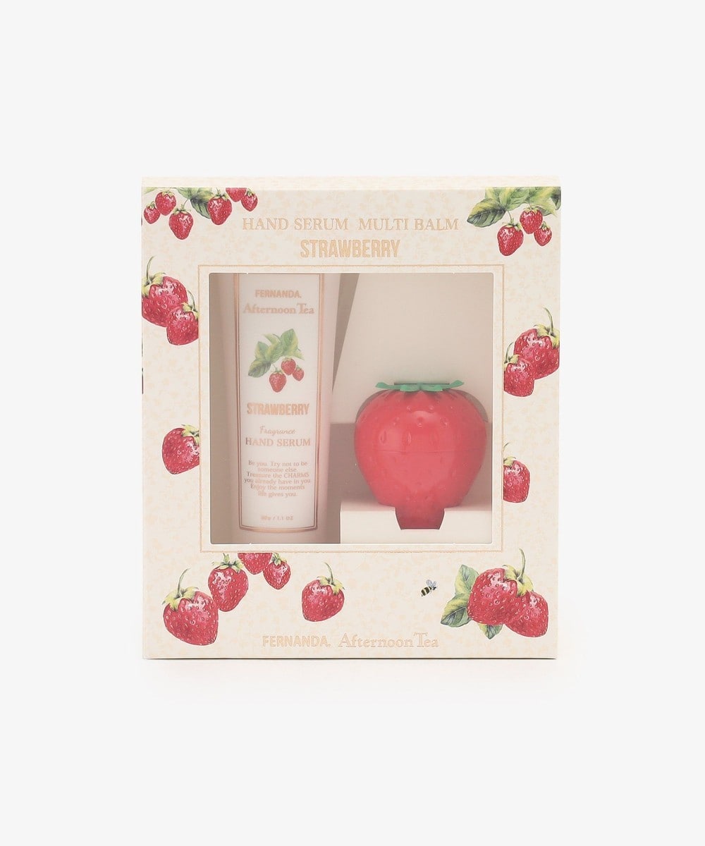ハンドクリーム ストロベリーハンドセラム&マルチバームセット/Fragrance of FERNANDA