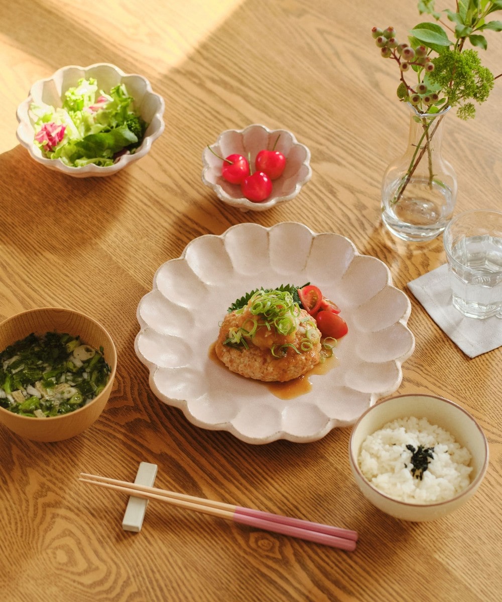 美濃焼プレート 24.5cm/リンカ/灰桜 | アフタヌーンティー公式