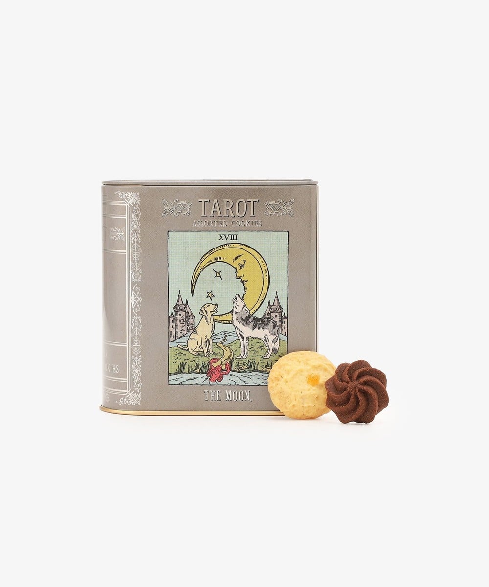 お菓子・食品 タロットカードブック型クッキー缶