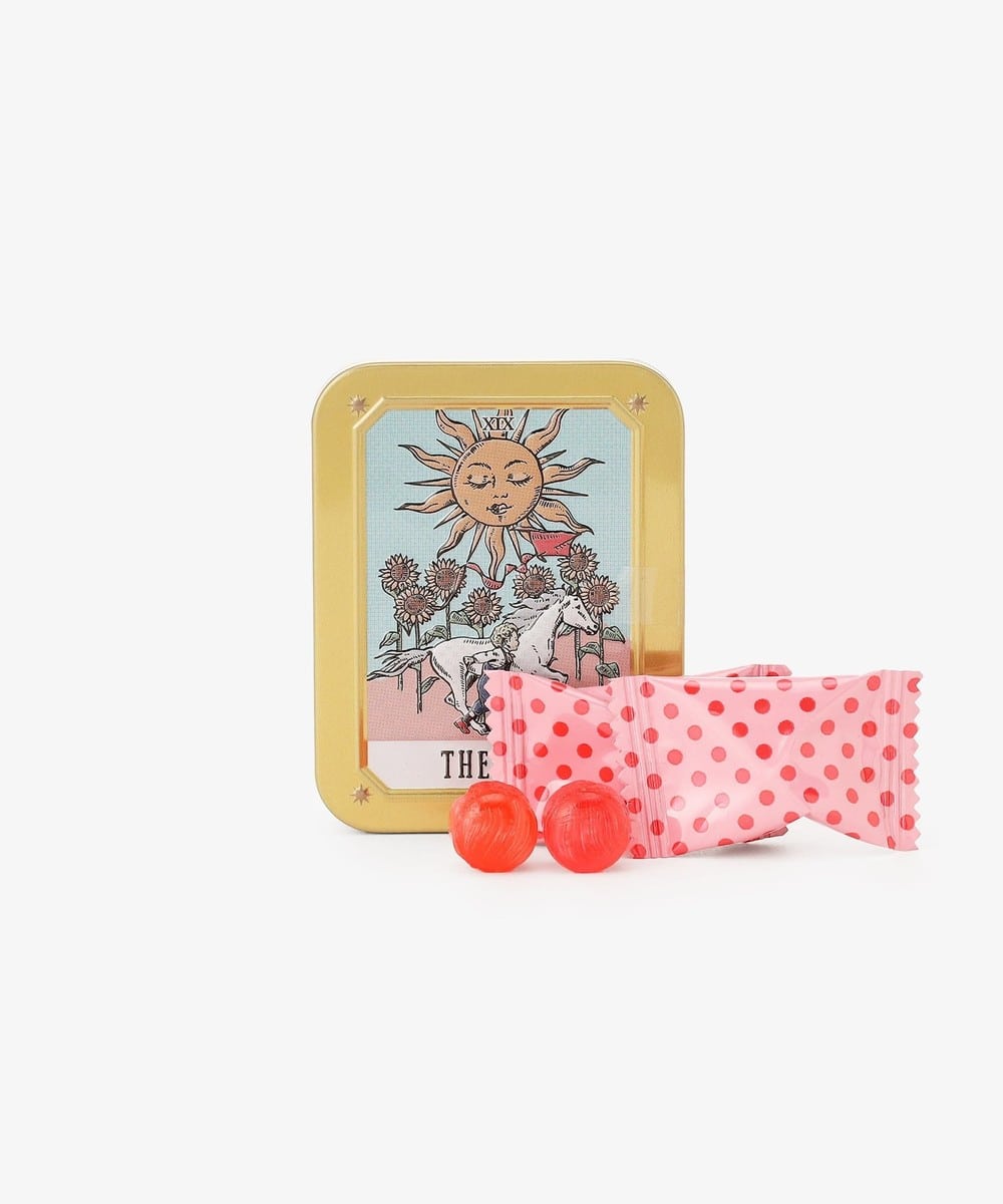 お菓子・食品 ミニキャンディー缶 太陽/タロットティー