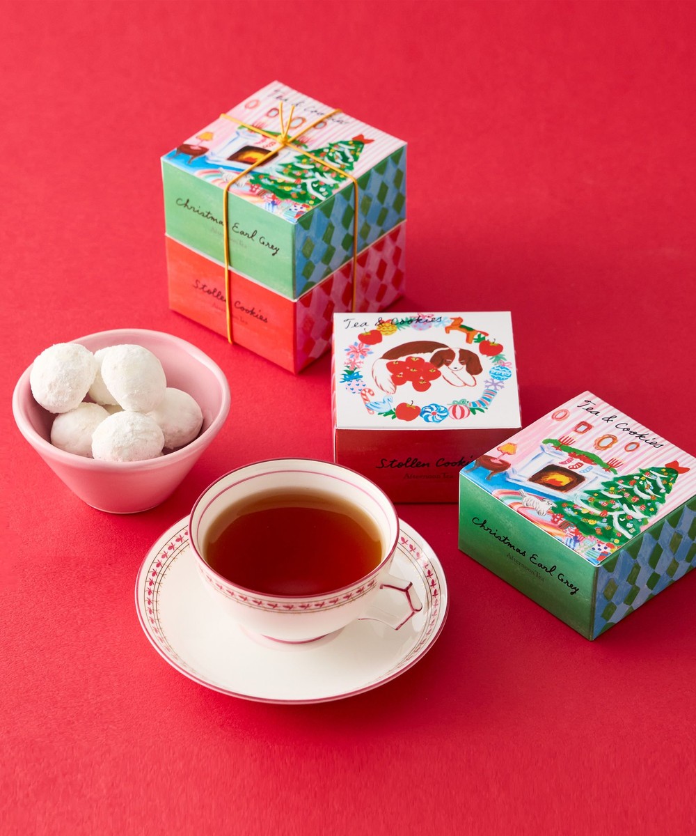 お菓子・食品 クリスマスアールグレイ＆シュトーレンクッキー/Afternoon Tea TEAROOM/網中いづる