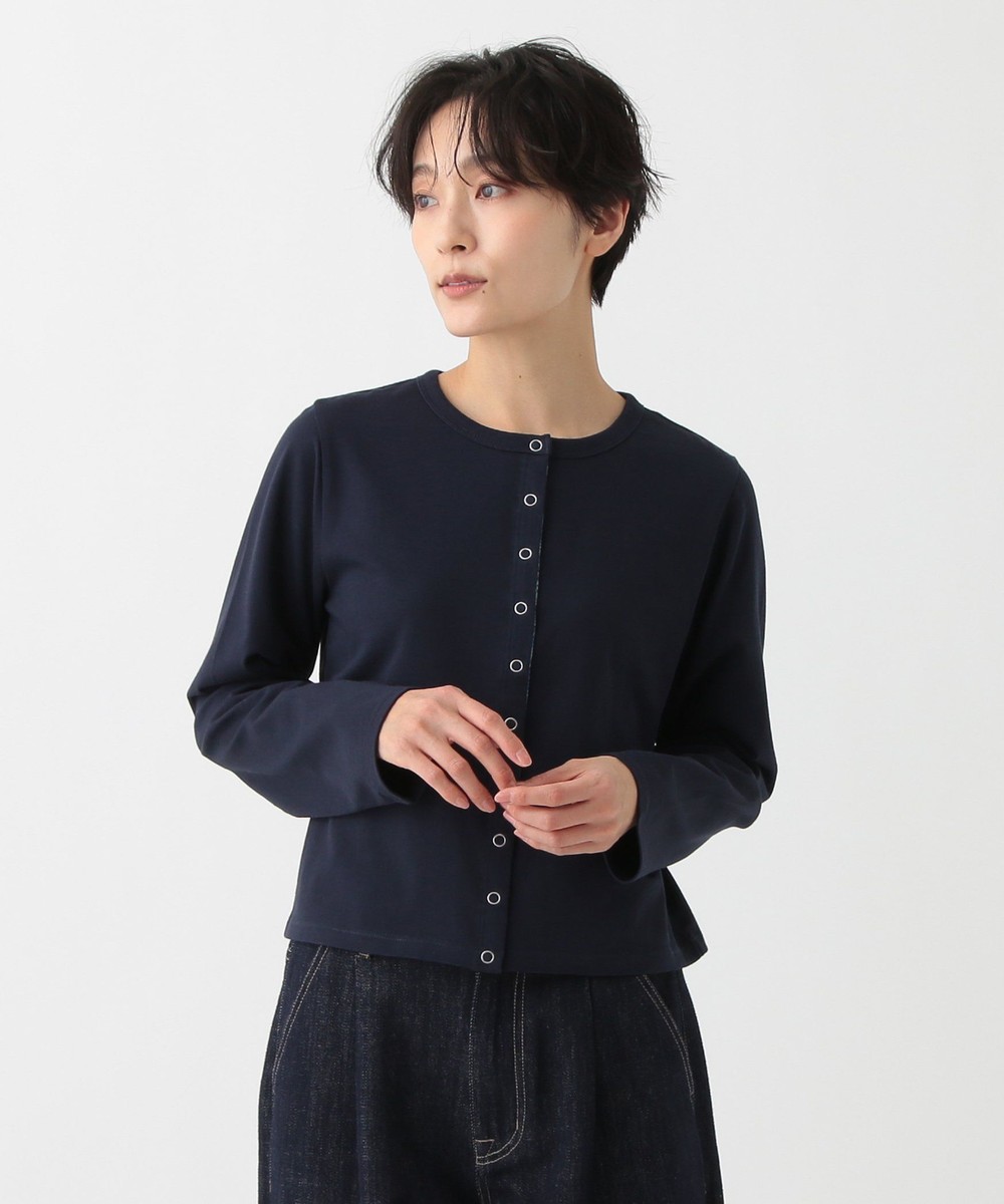 Tシャツ・カットソー カットソーカーディガン/リバティプリント