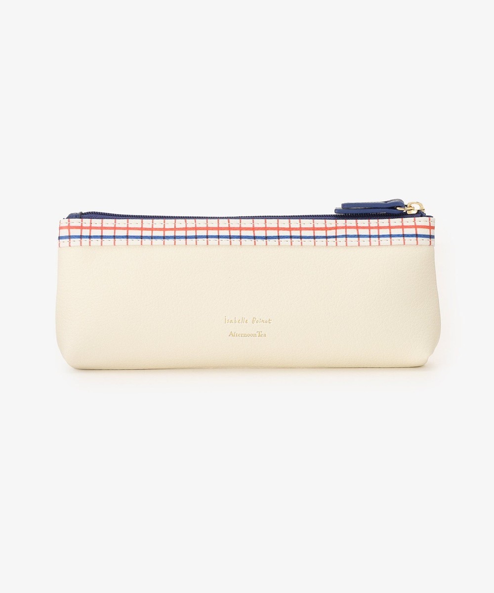 【英国】【白蝶貝】ティーナイフ 6本 専用ケース アフタヌーンティー フラワーチャーム付き本革コードリールIDケース/Afternoon Tea PREMIUM