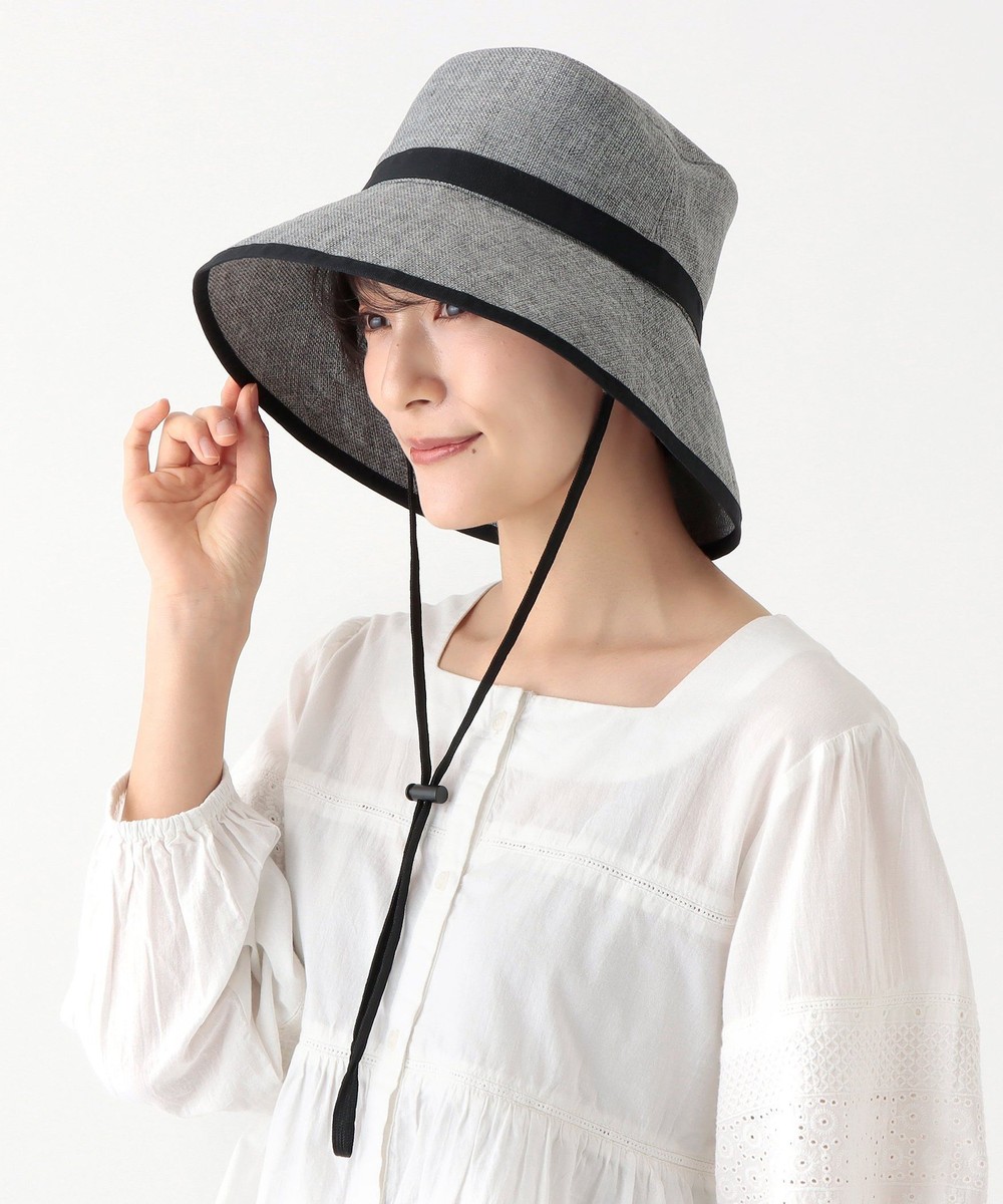 帽子 ギマツバ広UVハット