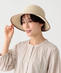 洗えるリボンバックカットUVハット